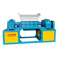 Children toy clothes fabric double shaft shredder machine for sale